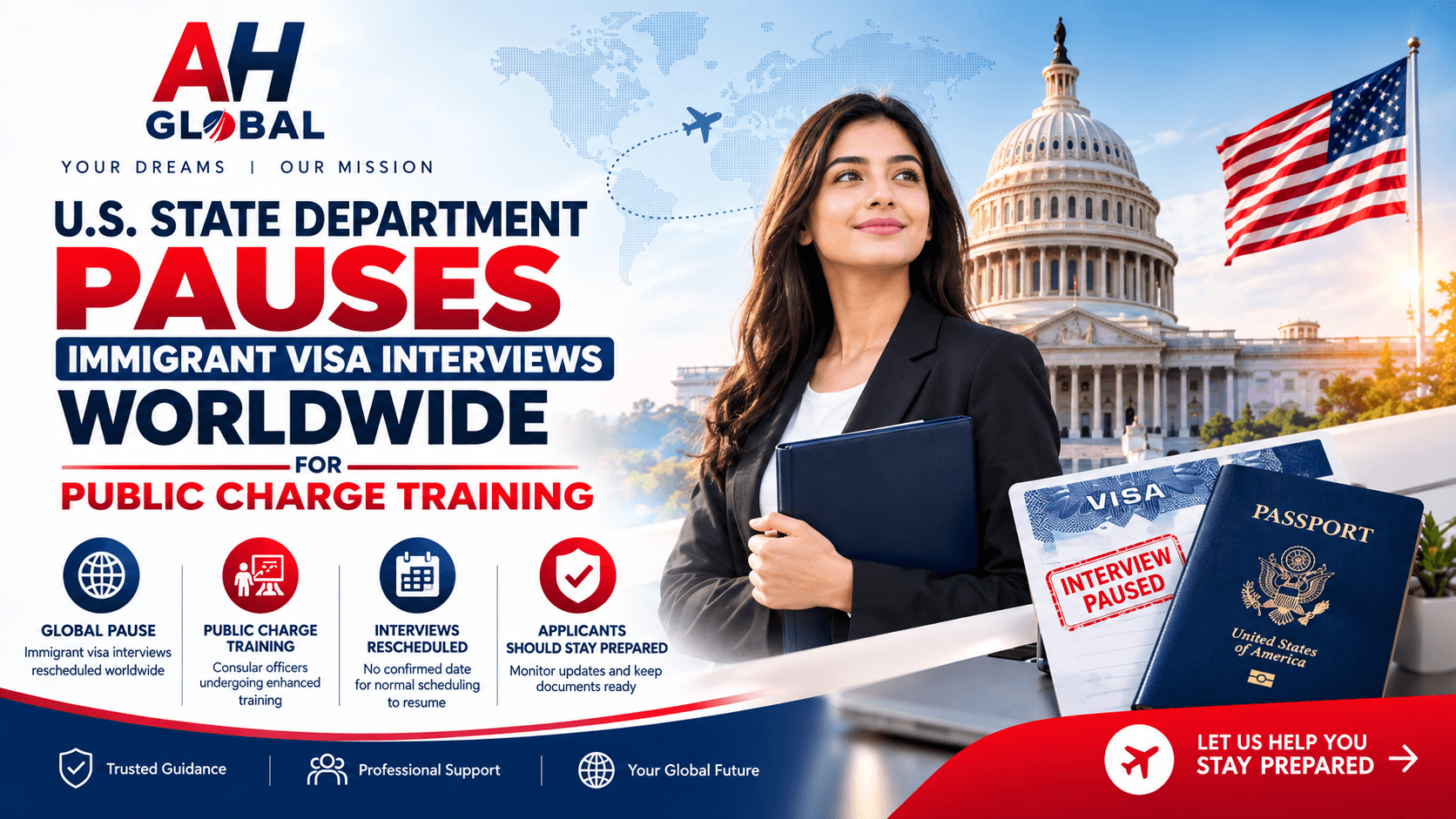 U.S. Pauses Immigrant Visa Interviews Worldwide – AHH Global SMC